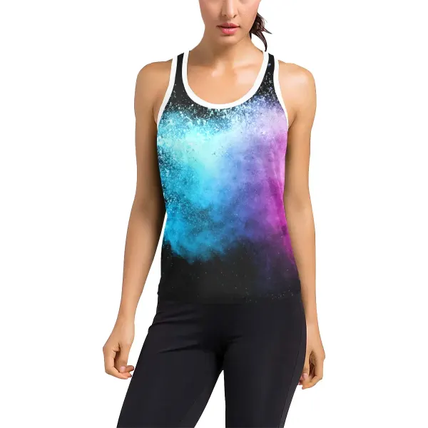 Women's Racerback Tank Top (Model T60)