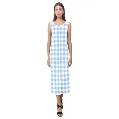 Sleeveless Open Fork Long Dress (Model D08) thumbnail 3