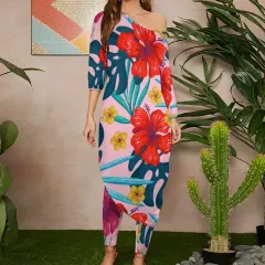 Women's Off Shoulder Two-piece Set thumbnail 1