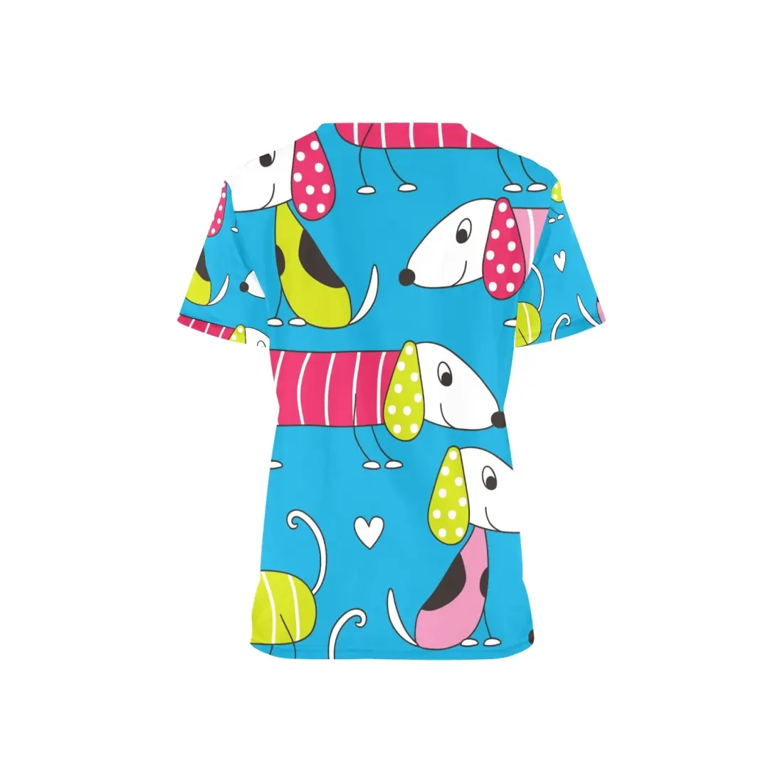 Women's All Over Print Scrub — photo 5
