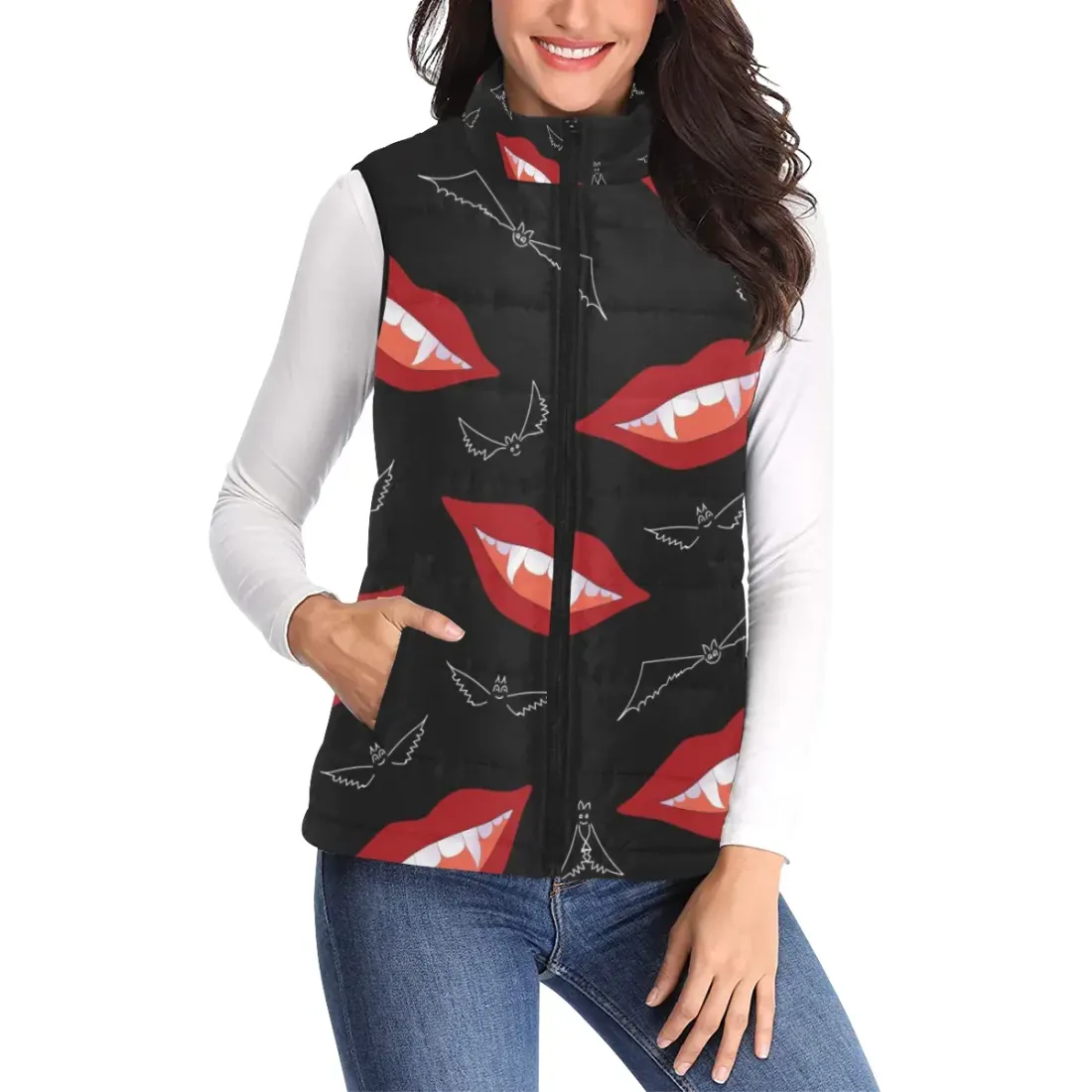Women's Padded Vest(ModelH44)