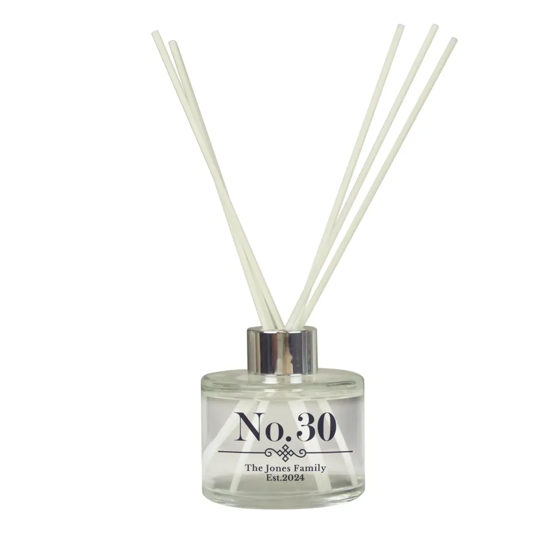 Personalised Diamond Reed Diffuser Bottle, Custom Engraved Elegant Home Fragrance Gift — photo 6