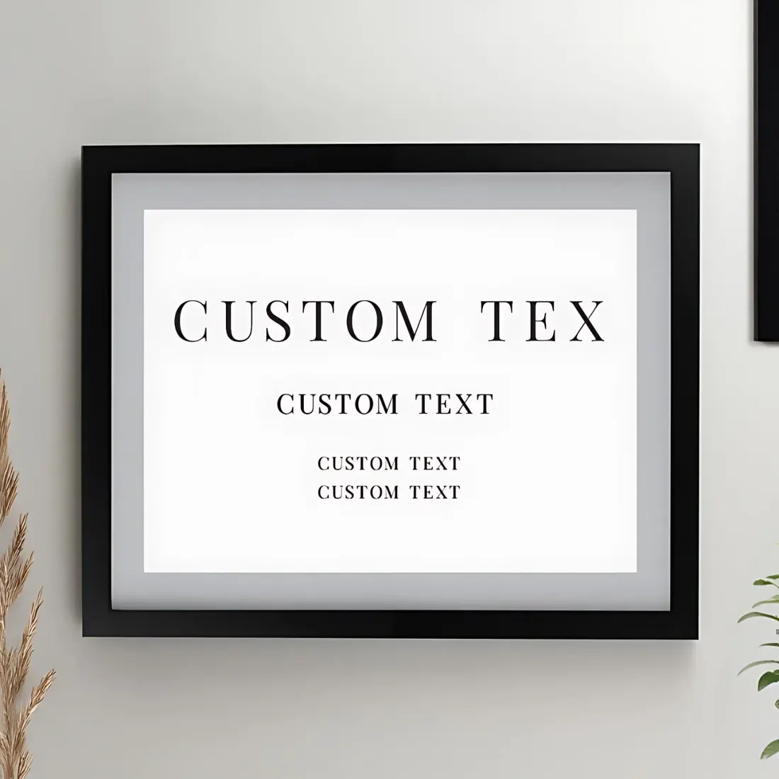 Personalised Special Date Poster Frame, Custom Wedding Date Print, Engraved Couple Keepsake — photo 2