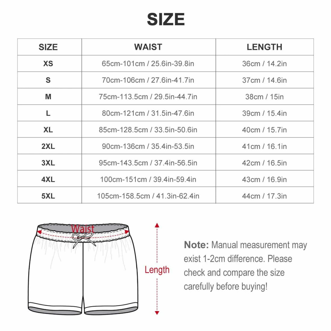 Personalized Satin Pajama Set for Her, Camp Collar Top and Shorts size chart 2