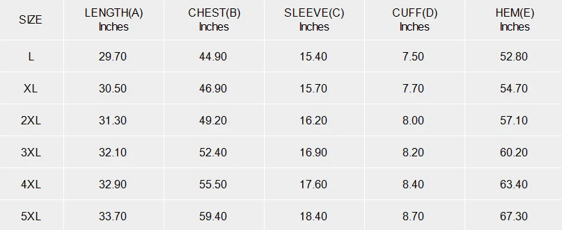 Personalized Shirt for Her: Custom Long-Sleeve V-Neck size chart