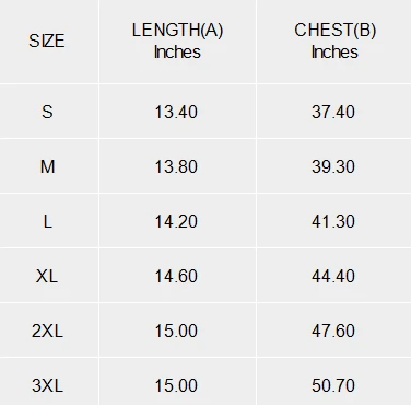 Personalized Womens Ribbed Tee With Your Custom Design size chart