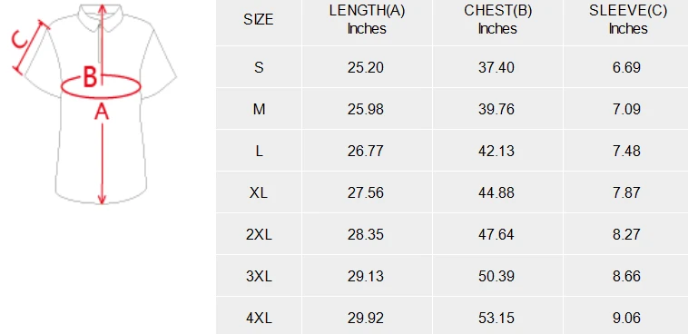 Custom Zipper Polo Shirt for Women (Model T88) size chart