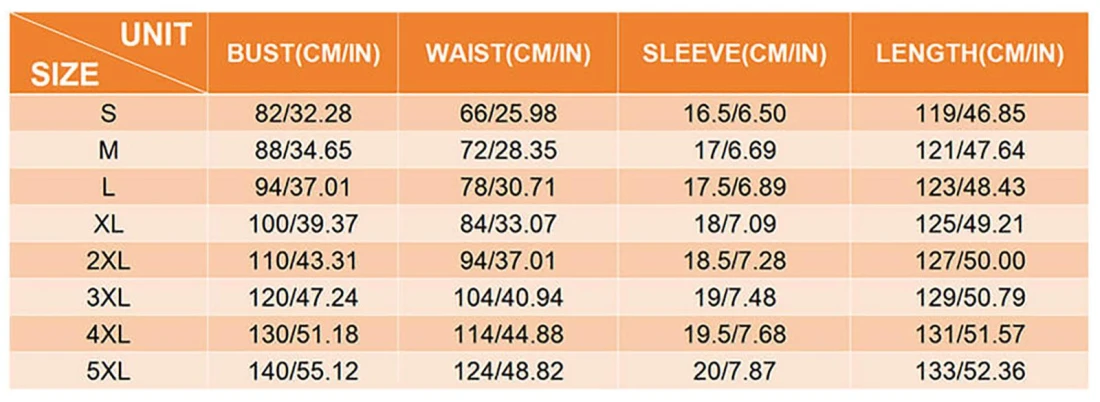Personalized Dresses: Custom V-Neck Midi Dress for Women size chart
