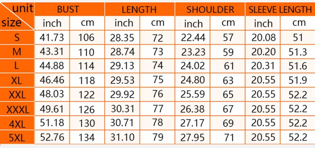 Personalized Sweatshirt for Her: Women's Round Neck Long Sleeve size chart