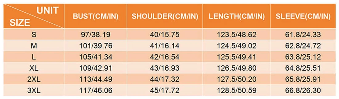 Personalized Dresses: Women's Long Sleeve V-Neck Midi Dress size chart