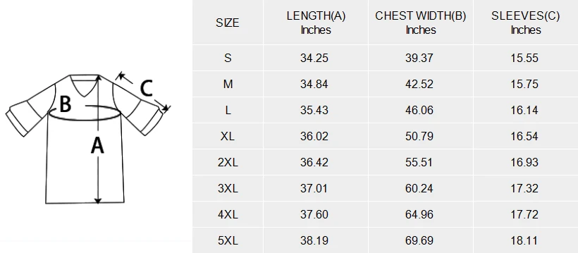 Personalized Dresses: Half Sleeves V-Neck Mini Dress size chart