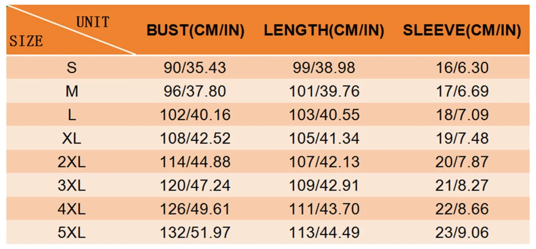 drawstring slit hem dress with custom design size chart