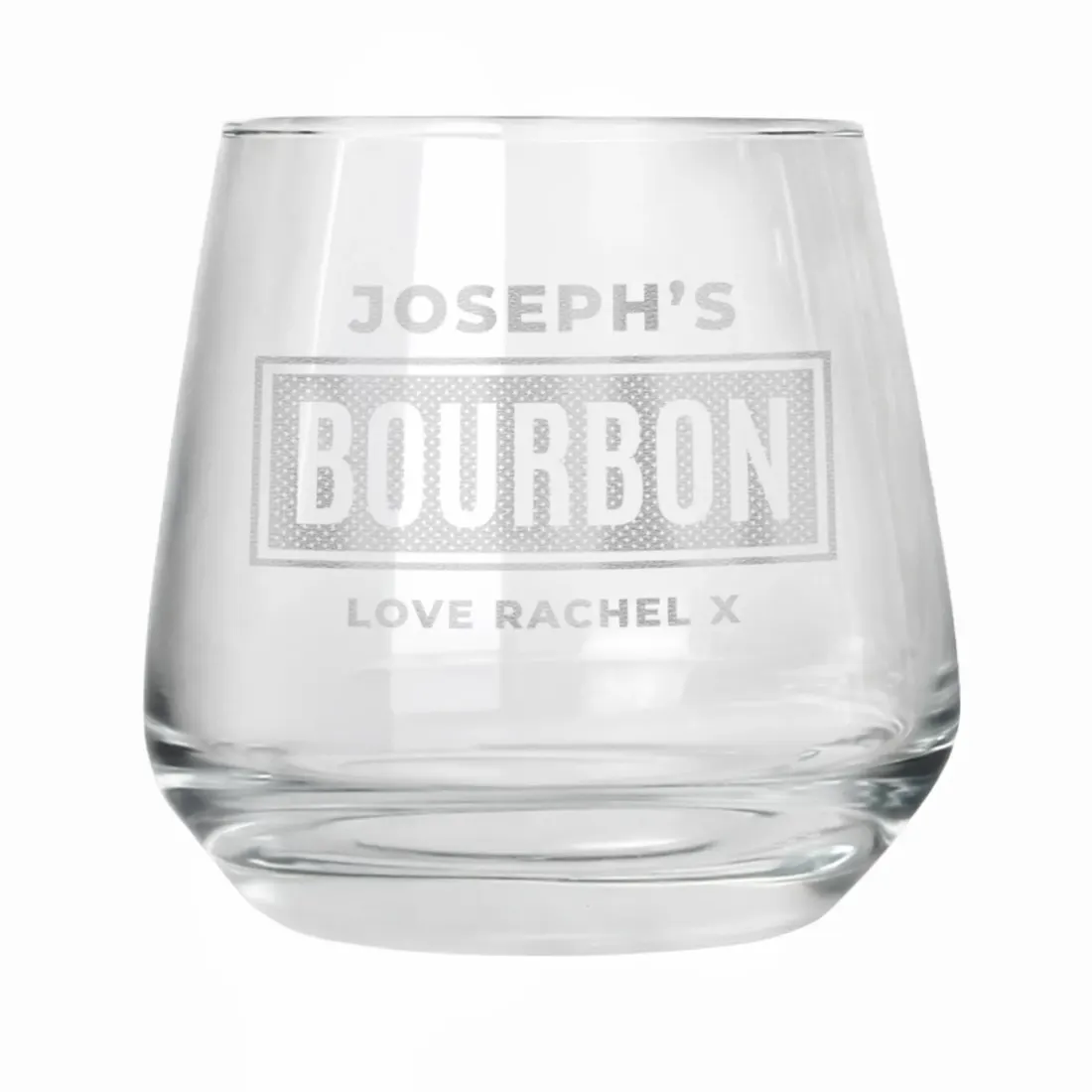 Personalised Whiskey Rum Gin Glass, Custom Engraved Drink Tumbler, Father's Day Gift for Him — photo 6