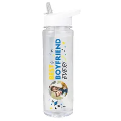 Personalized Grandad Photo Water Bottle, Custom Text Drinks Flask thumbnail 6