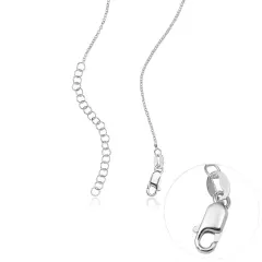 Sterling Silver Puzzle Necklace Set for 3 with Initials, Best Friend Gift thumbnail 5