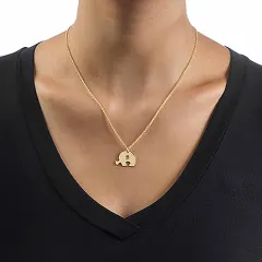 Sterling Silver Puzzle Necklace Set for 3 with Initials, Best Friend Gift thumbnail 7