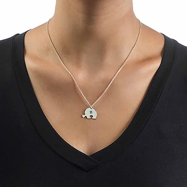 Puzzle Heart Necklace Set for 3 with Initials, Gift for Sisters and Friends