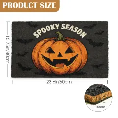 Custom Coir Doormat with Your Own Design, Non-Slip Front Porch Welcome Mat thumbnail 5