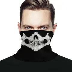 Custom Multifunctional Bandana with Drawstring, Your Design Printed All Over thumbnail 1