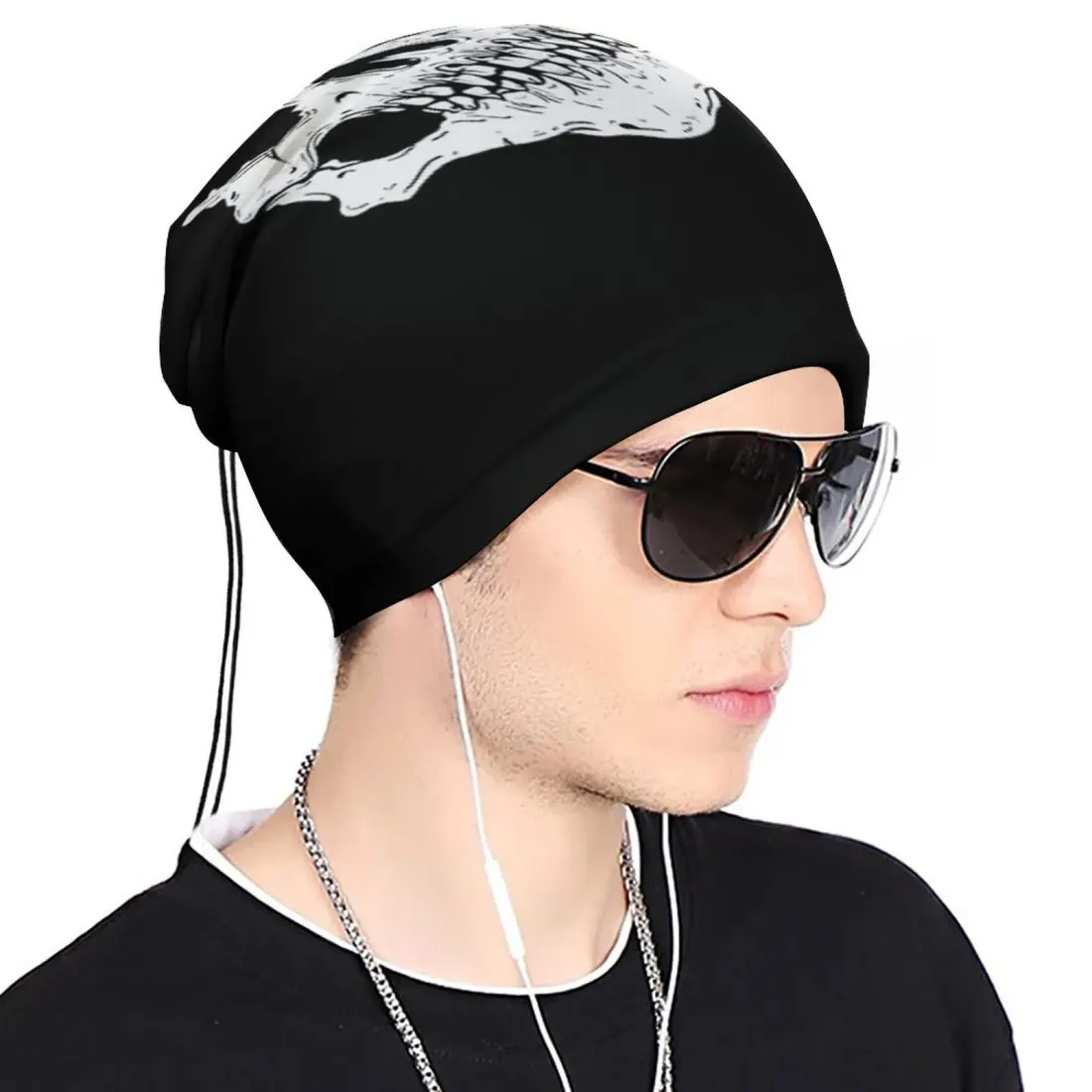 Custom Multifunctional Bandana with Drawstring, Your Design Printed All Over — photo 4