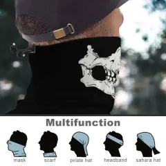 Custom Multifunctional Bandana with Drawstring, Your Design Printed All Over thumbnail 6