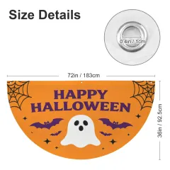 Custom Semi Circle Banner 72 x 36 Inch, Large Flag for Parades and Storefronts thumbnail 3
