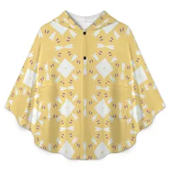 Custom Kids Hooded Cape in Soft Fleece with Pockets, Your Design All Over thumbnail 2