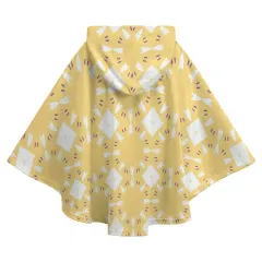 Custom Kids Hooded Cape in Soft Fleece with Pockets, Your Design All Over thumbnail 3