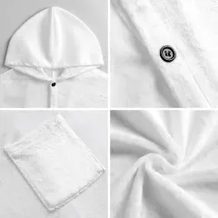Custom Kids Hooded Cape in Soft Fleece with Pockets, Your Design All Over thumbnail 6