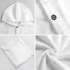Custom Fleece Hooded Cape for Adults, Cozy Wearable Blanket with Pockets thumbnail 6