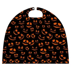 Custom Kids Halloween Cape in Satin with Easy Hook and Loop Collar thumbnail 4