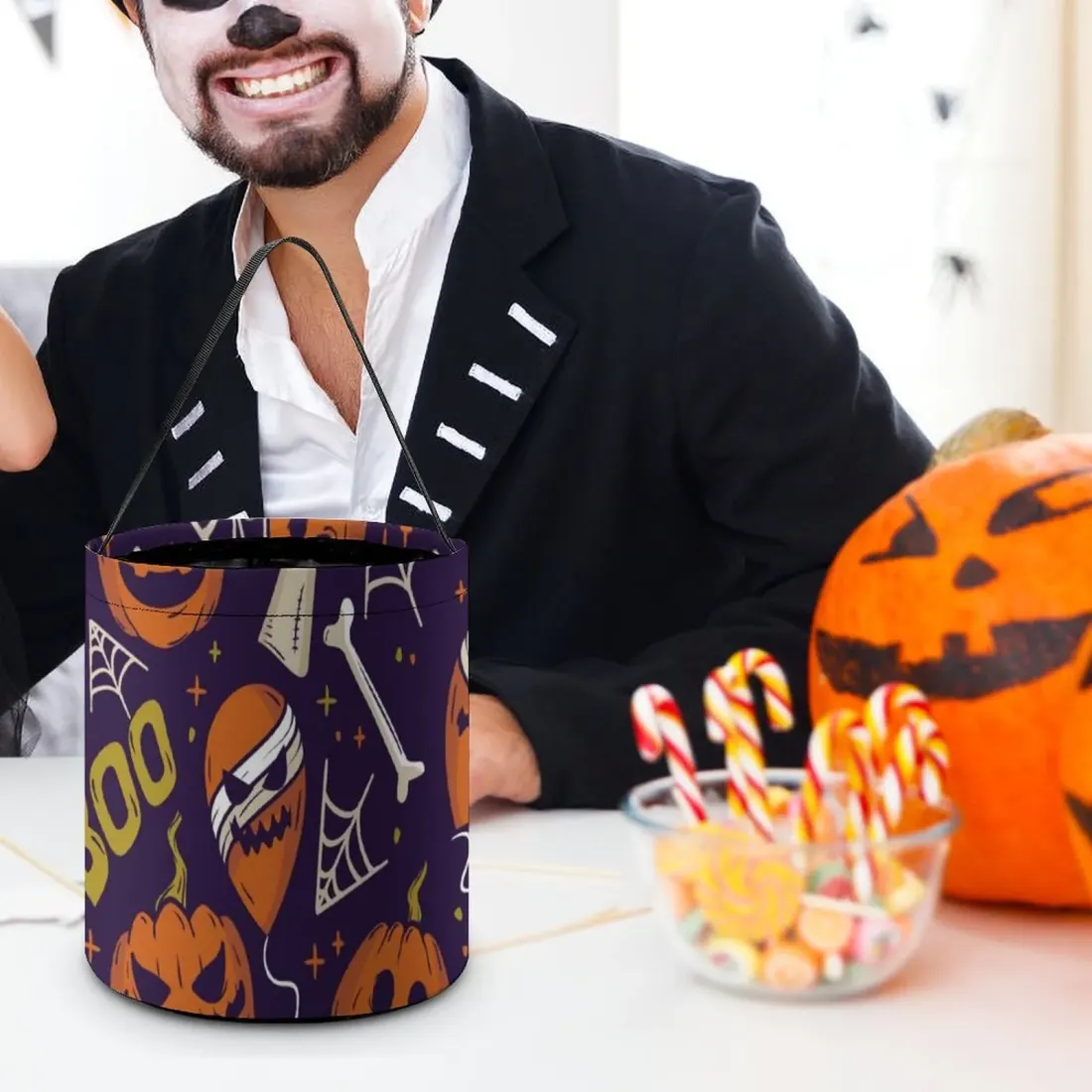 Personalized Trick-or-Treat Bag for Halloween, Printed with Your Design — photo 3