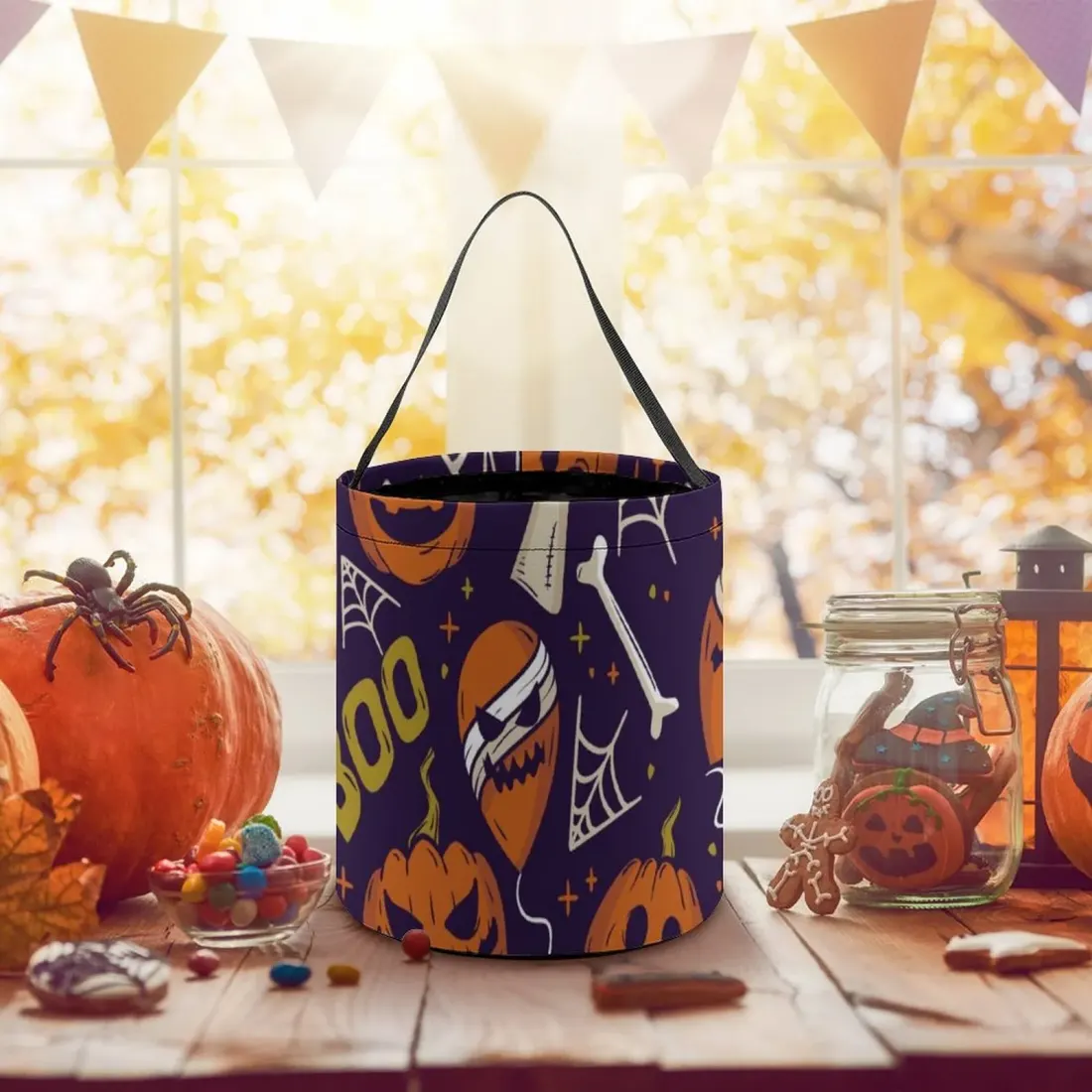 Personalized Trick-or-Treat Bag for Halloween, Printed with Your Design — photo 4
