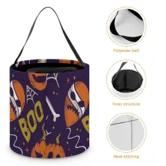 Personalized Trick-or-Treat Bag for Halloween, Printed with Your Design thumbnail 7