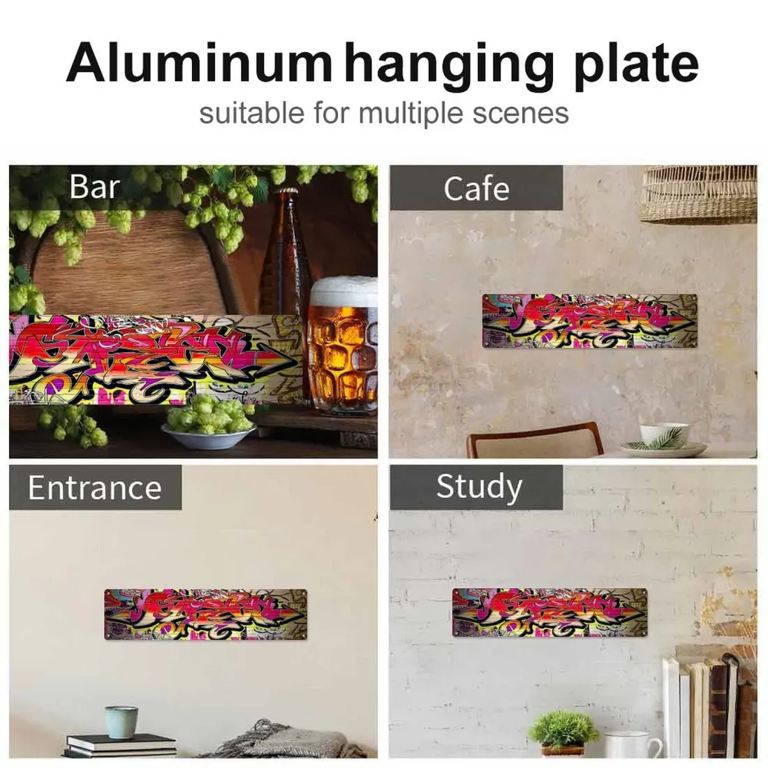 Personalized Metal Street Sign with Your Design for Home, Garage or Bar — photo 3