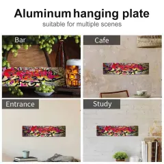 Personalized Metal Street Sign with Your Design for Home, Garage or Bar thumbnail 3