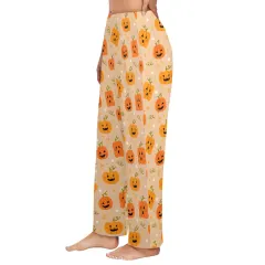 Personalized Women's Pajama Pants with Your Photo or Pattern, Sizes XS to 2XL thumbnail 2