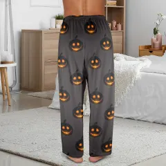 Custom Men's Pajama Pants with Your Photo or Pattern, Sizes S to 2XL thumbnail 2