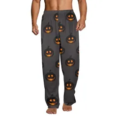 Custom Men's Pajama Pants with Your Photo or Pattern, Sizes S to 2XL thumbnail 3