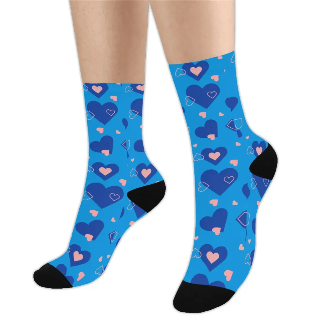 Custom Photo Crew Socks for Men and Women, Unisex Adult Size — photo 3