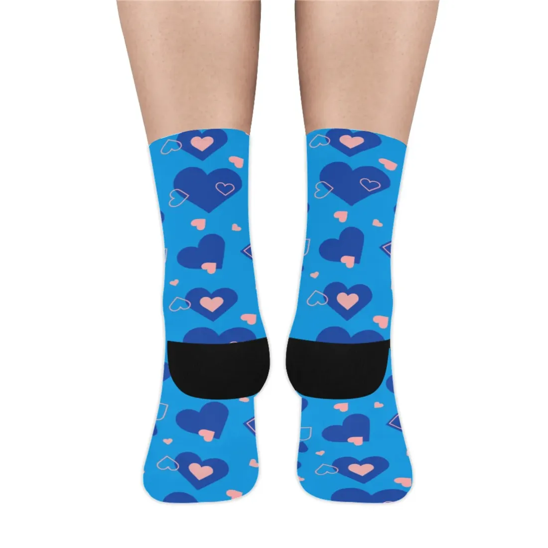 Custom Photo Crew Socks for Men and Women, Unisex Adult Size — photo 4