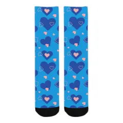 Custom Photo Crew Socks for Men and Women, Unisex Adult Size thumbnail 6