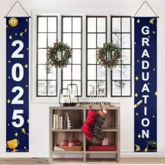 Custom Graduation Door Banner with Your Design, Porch Sign for Grad Party thumbnail 3