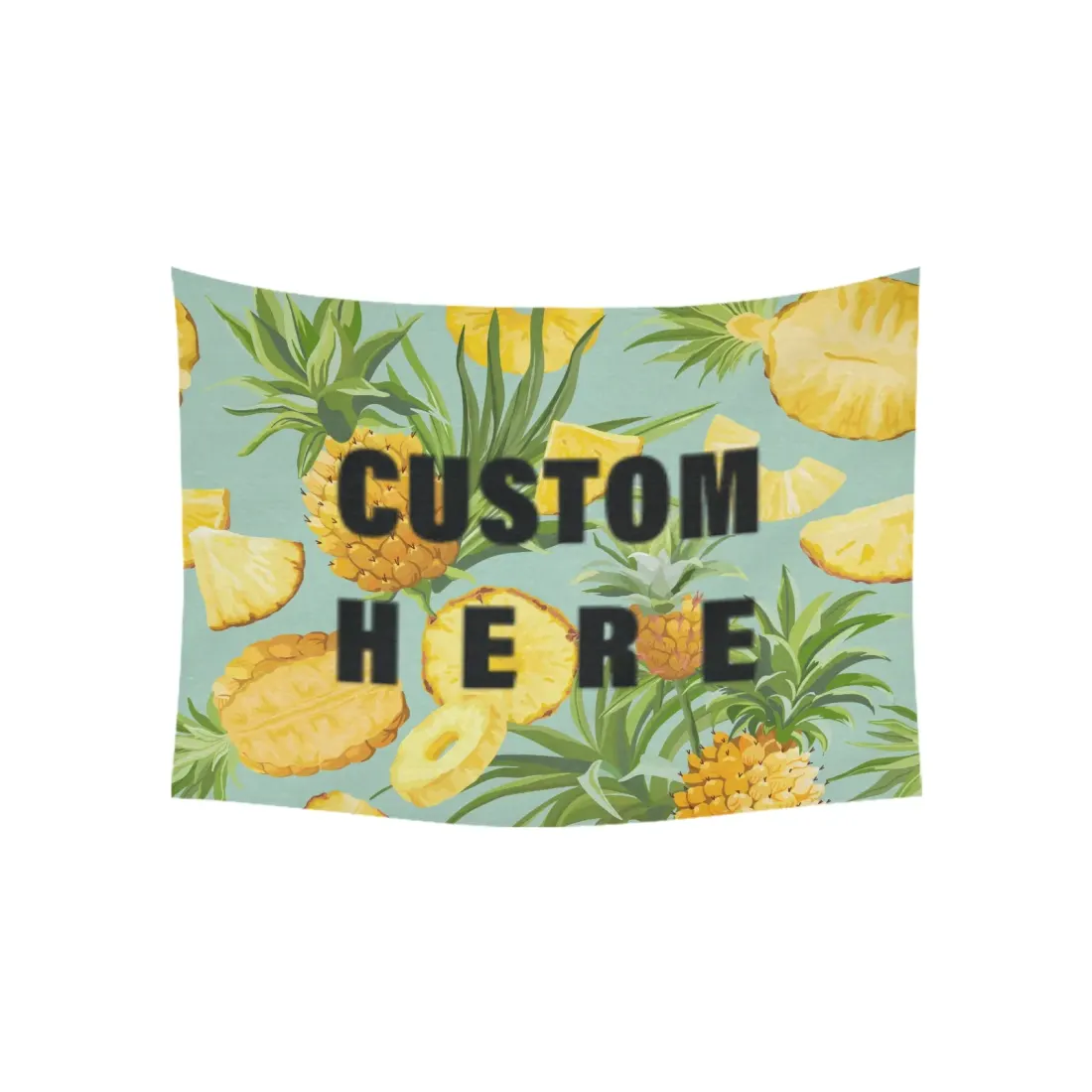 Custom Photo Wall Tapestry with Your Design or Text, 40 x 30 Inch