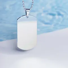 Confirmed in Christ Dog Tag Necklace: Custom Name Date Faith Gift for Christian Believer thumbnail 4