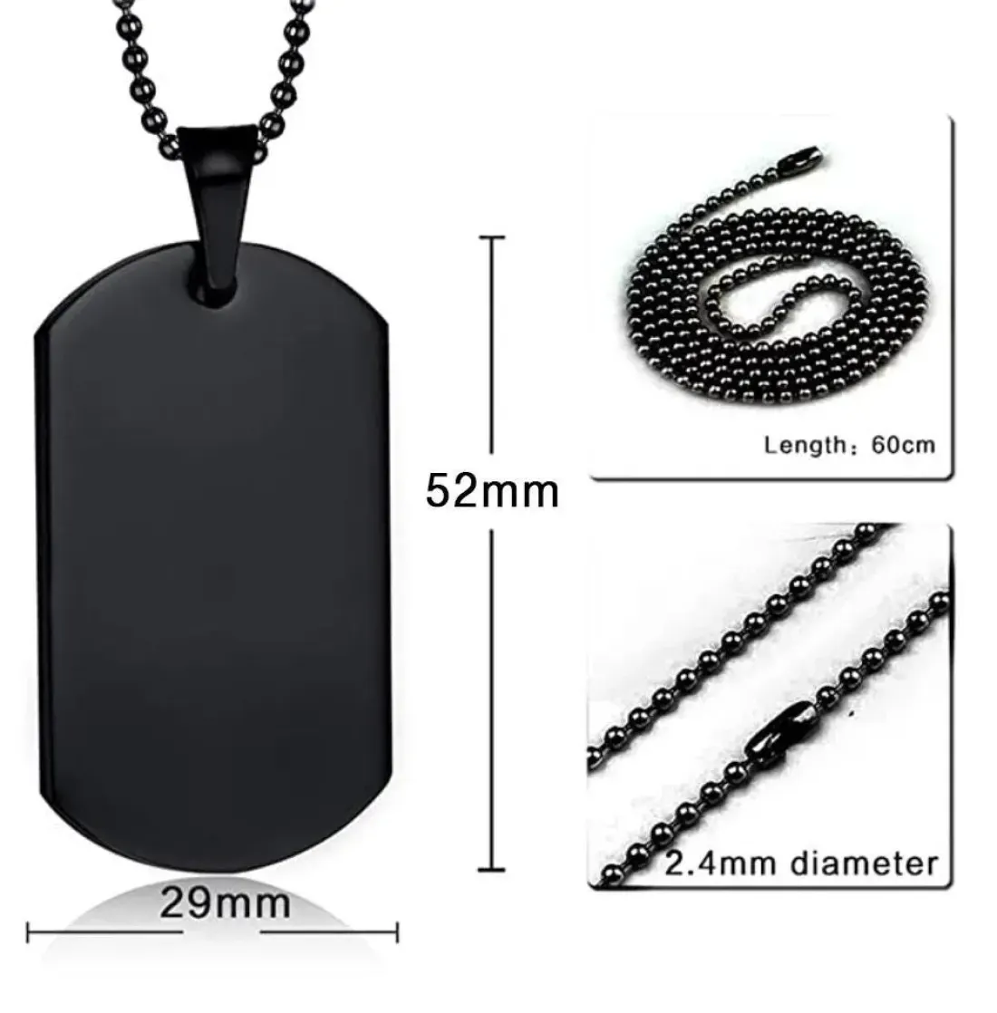 Confirmed in Christ Dog Tag Necklace: Custom Name Date Faith Gift for Christian Believer — photo 5