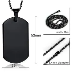 Confirmed in Christ Dog Tag Necklace: Custom Name Date Faith Gift for Christian Believer thumbnail 5
