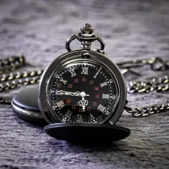 Personalized Confirmation Pocket Watch: Laser Engraved Christian Faith Gift, Custom Religious Jewelry thumbnail 5
