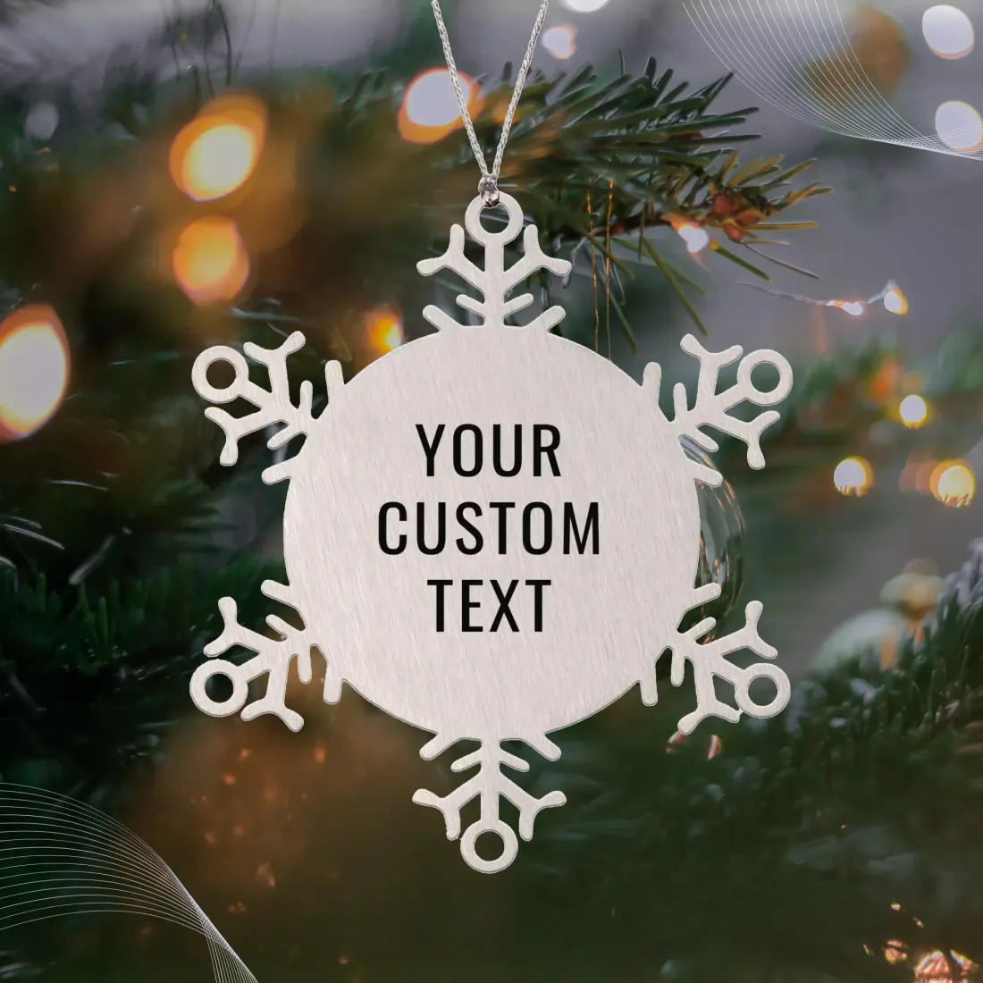 Personalized Confirmation Snowflake Ornament: Laser Engraved Christian Gift, Custom Name Date Gifts — photo 4
