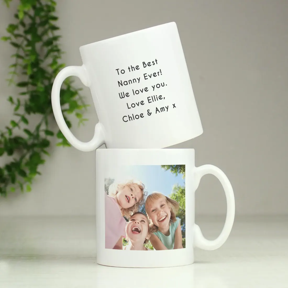 Personalised Photo Upload Mug, Custom Text Engraved Coffee Cup, Dog Dad Gift — photo 4